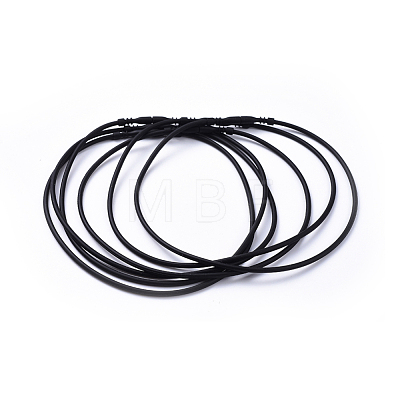 Rubber Cord Necklace Making RCOR-440L-6-1