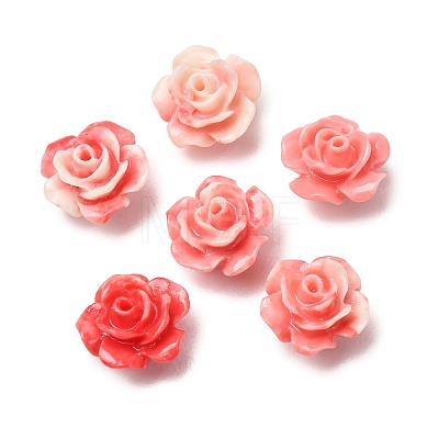Synthetic Coral Dyed Carved Beads SH-CBAE713-03C-1