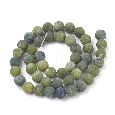 Natural Xinyi Jade/Chinese Southern Jade Beads Strands G-T106-070-1