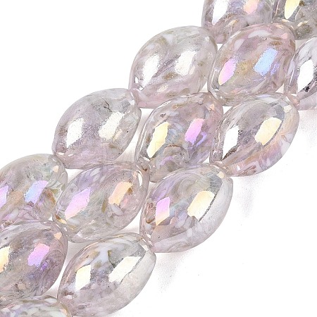 Handmade Lampwork Beads Strands LAMP-N037-04E-1