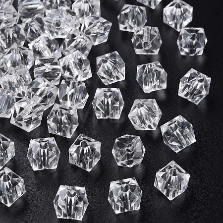 Transparent Acrylic Beads MACR-S373-51B-B12-1