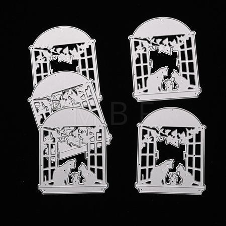 Cat Carbon Steel Cutting Dies Stencils X-DIY-A008-44-1