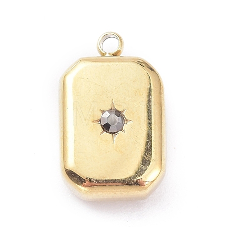 Ion Plating(IP) 304 Stainless Steel Pendants STAS-O150-05G-1