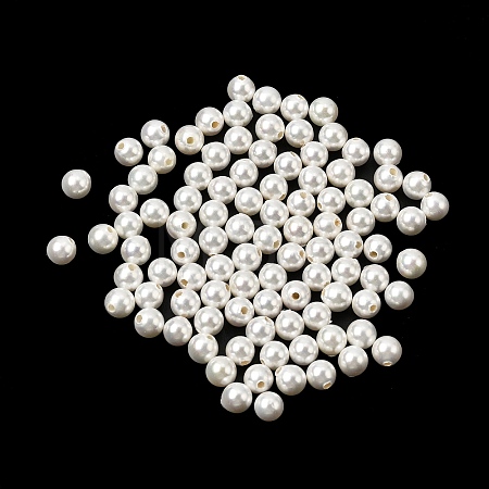 Electroplated Shell Pearl Beads BSHE-B008-05A-5mm-1