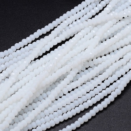 Faceted Rondelle Glass Beads Strands LS-GLAA-M028-2mm-A12-1