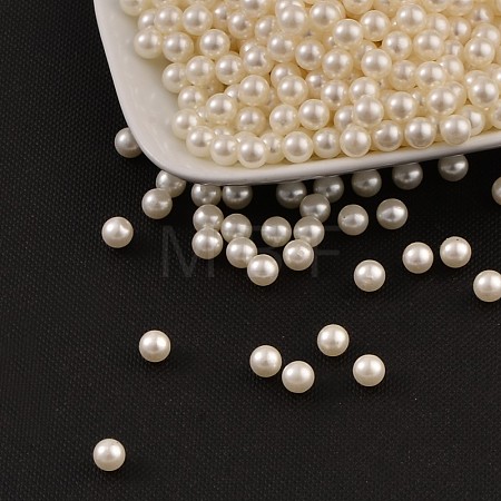 Imitation Pearl Acrylic Beads OACR-S011-3mm-Z24-1