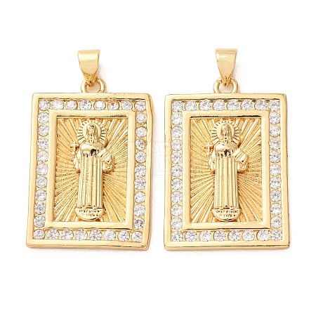 Religion Brass Pendants CU-B197-03G-C-1