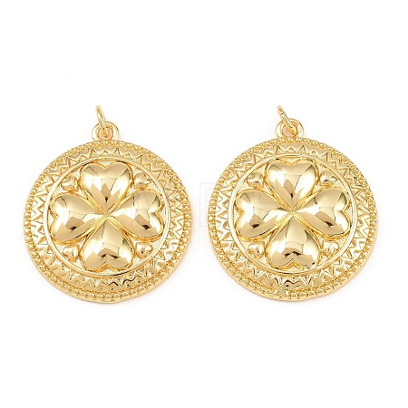 Brass Pendants KK-C162-023G-1
