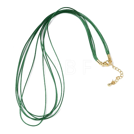 1MM Waxed Cord 5-Strand Necklace Making MAK-C005-01U-G-1
