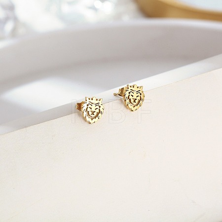 304 Stainless Steel Stud Earrings for Women FU7169-1-1