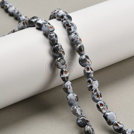 Synthetic Turquoise Beads Strands TURQ-F019-02I-1