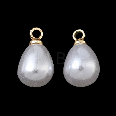 ABS Plastic Pearl Pendants FIND-Z105-03C-01G-1