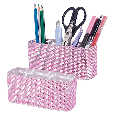 3-Section Plastic Rhinestone Storage Boxes AJEW-WH0752-784B-1