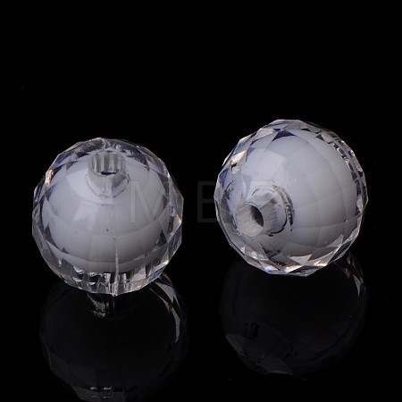 Transparent Acrylic Beads TACR-S086-12mm-01-1