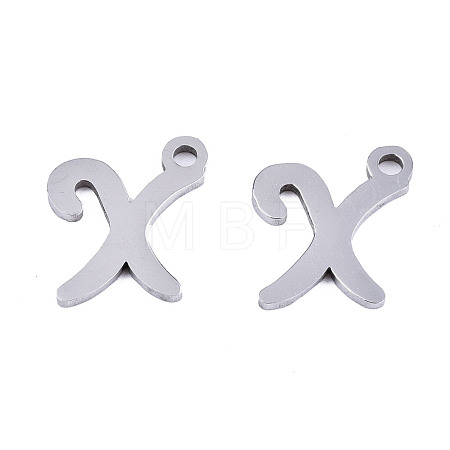 Non-Tarnish 201 Stainless Steel Charms X-STAS-T044-217P-X-1