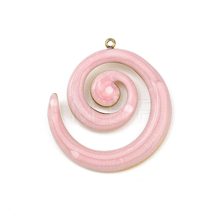 304 Stainless Steel Enamel Pendants LS-STAS-Z172-03G-02B-1