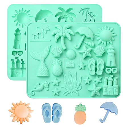 Haima Castle Chocolate Biscuit Candy Silicone Molds ST-CJ0043-050-1