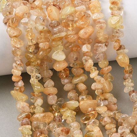 Natural Citrine Beads Strands GG-CBAAEDE-A01-A-1