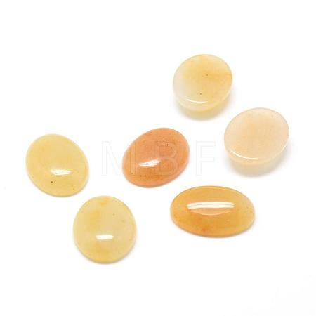 Natural Topaz Jade Gemstone Cabochons G-T020-13x18mm-19-1