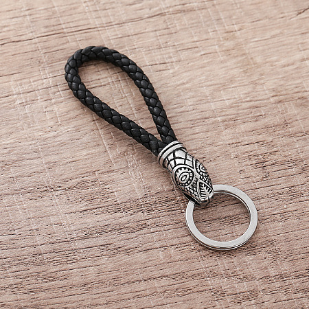 Snake Viking 304 Stainless Steel Keychains YZ6352-1