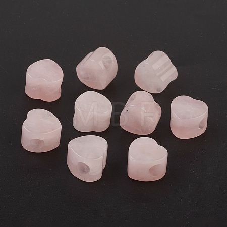 Natural Rose Quartz European Beads X-G-F580-C01-1