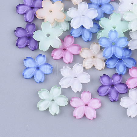 Translucent Resin Beads X-RESI-T040-023-1