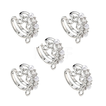 SHEGRACE Brass Cuff Earring Findings XGRQ3P442-652P-1