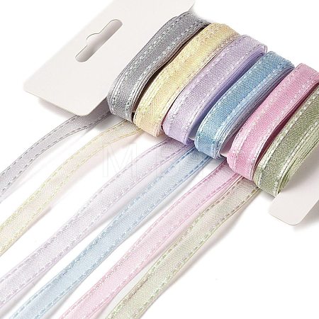 Polyester and Nylon Ribbon Sets DIY-Z029-01J-1