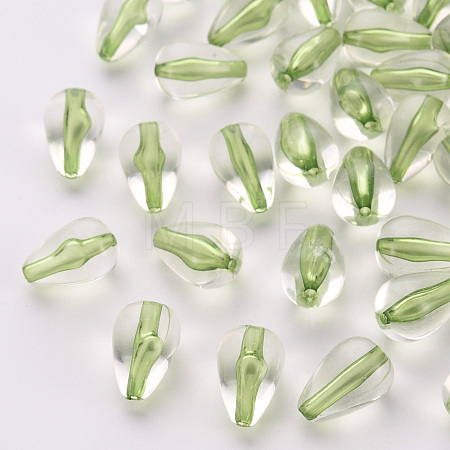 Transparent Acrylic Beads TACR-S154-26A-83-1