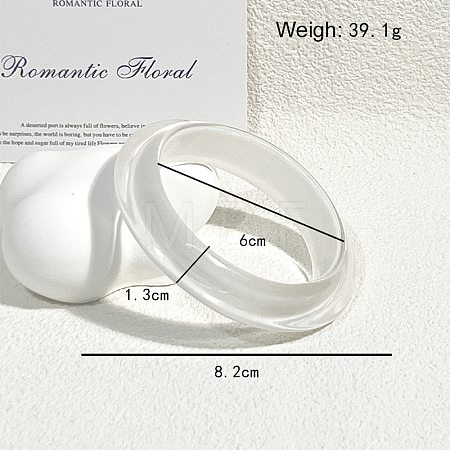 Fashionable Resin Bangles for Women FS-WG29C5A-02-1