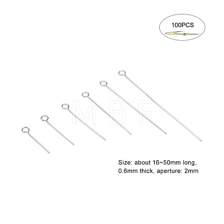 Stainless Steel Eye Pin Sets STAS-YW0001-03P-1