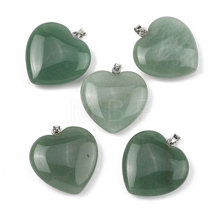 Natural Green Aventurine Pendants GG-K002-12A-05-1