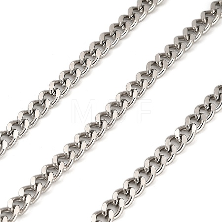 Stainless Steel Curb Chains CHS-G040-02P-1