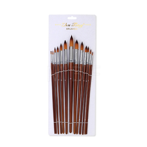 Round & Pointed Brushes Watercolor Pen PW-WG59038-01-1