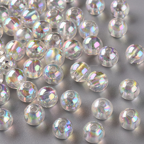 Transparent Acrylic Beads MACR-S370-B8mm-205-1