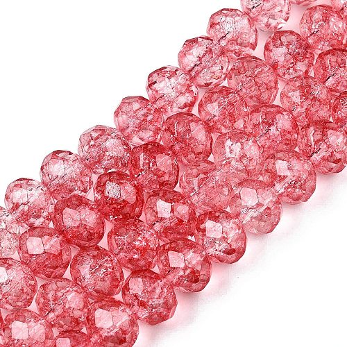 Transparent Glass Beads Strands GLAA-T023-10mm-A13-1