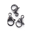 304 Stainless Steel Lobster Claw Clasps Ion Plating(IP) Y-STAS-H353-G-02B-1
