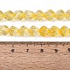 Crackle Transparent Glass Beads Strands GLAA-N068-02A-10-5
