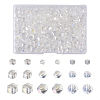 300Pcs 9 Style Electroplate Glass Beads Strands EGLA-BY0001-01-2