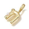 Brass Pendants KK-E806-01G-N-2