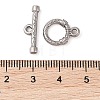 Non-Tarnish 304 Stainless Steel Toggle Clasps STAS-Q324-19P-3