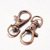 Alloy Swivel Lobster Claw Clasps E168-R-NR-1