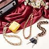 WADORN 3Pcs 3 Colors PU Imitation Leather Clutch Bag Straps DIY-WR0003-06-4