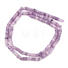 Natural Lepidolite/Purple Mica Stone Beads Strands G-G345-C18-2x4mm-3
