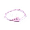 (Jewelry Parties Factory Sale)Adjustable Waxed Cotton Cord Bracelets BJEW-JB04292-03-1