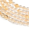 Natural Lemon Quartz(Heated) Beads Strands GG-NH0007-E01-01-5