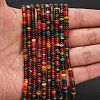 Natural Agate Beads Strands G-L635-A01-4x2mm-02-2