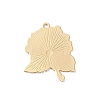 Light Gold Plated Alloy Enamel Pendants ENAM-D065-01KCG-02-2