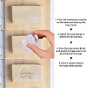 Clear Acrylic Soap Stamps DIY-WH0445-006-5