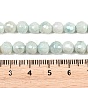 Natural Amazonite Beads Strands G-O164-02-6mm-6